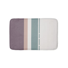 Calm Neutral Stripes – Soft Modern Bath Accent Badematte
