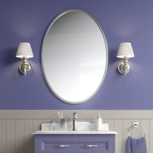 Calm Periwinkle - Periwinkle Blue - Minimalistisch Tapete (Calm Periwinkle - Periwinkle Blue - Minimalist)