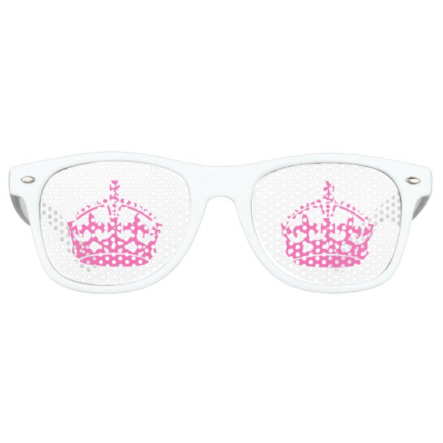 Calm Pink Crown behalten Sonnenbrille (Vorderseite)