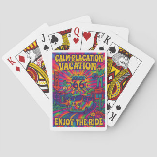 Calm-Placation Vacation – Route 66 Playing Cards Spielkarten