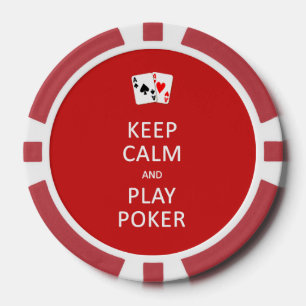 CALM- & PLAY-POKER-Chips behalten Pokerchips