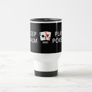 CALM- & PLAY-POKER-Tasse behalten Reisebecher
