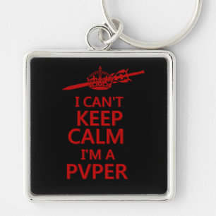 Calm PVP Gamer Key Chain behalten Schlüsselanhänger