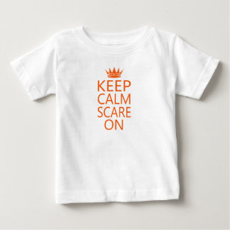 Calm Scare auf Kronen-T-Shirt behalten Baby T-shirt