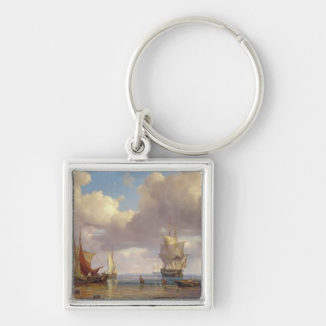 Calm Sea, 1836 Schlüsselanhänger (Vorne)