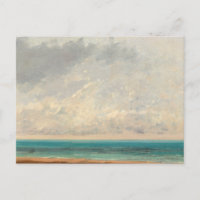 Calm Sea, 1866 von Gustave Courbet
