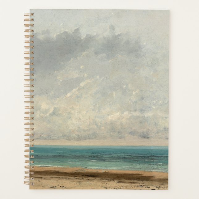 Calm Sea - Gustave Courbet Planer (Vorderseite)