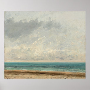Calm Sea - Gustave Courbet Poster