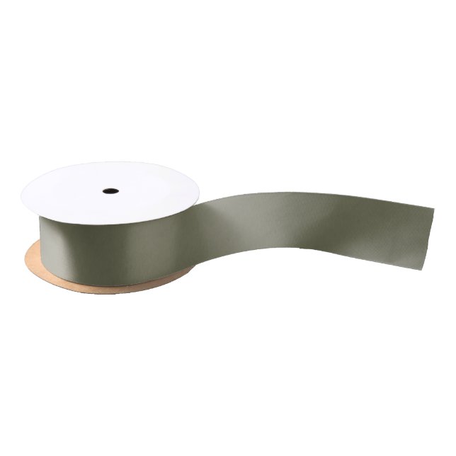 Calm & simple olive green textured background  satinband (Spule)