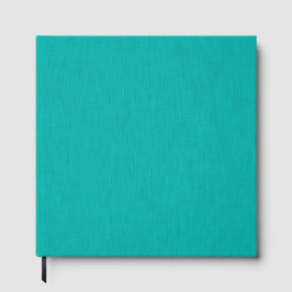 Calm & simple Turquoise textured background Gästebuch