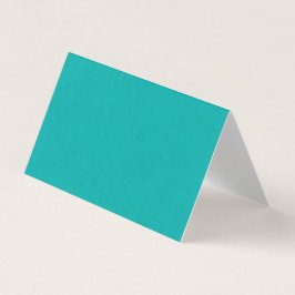 Calm & simple Turquoise textured background Visitenkarten