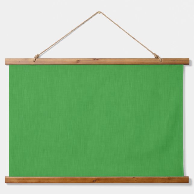 Calm & simple visual green textured background  wandteppich mit holzrahmen (Vorne)
