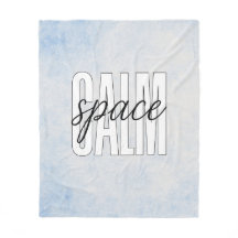 Calm Space Pastel Blue Cozy