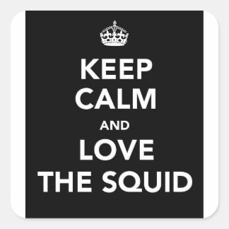 CALM STICKER behalten - SCHWARZ