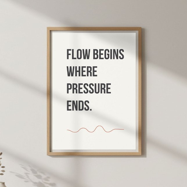 Calm Studio Decor. Minimal Creative Quote Poster (Von Creator hochgeladen)