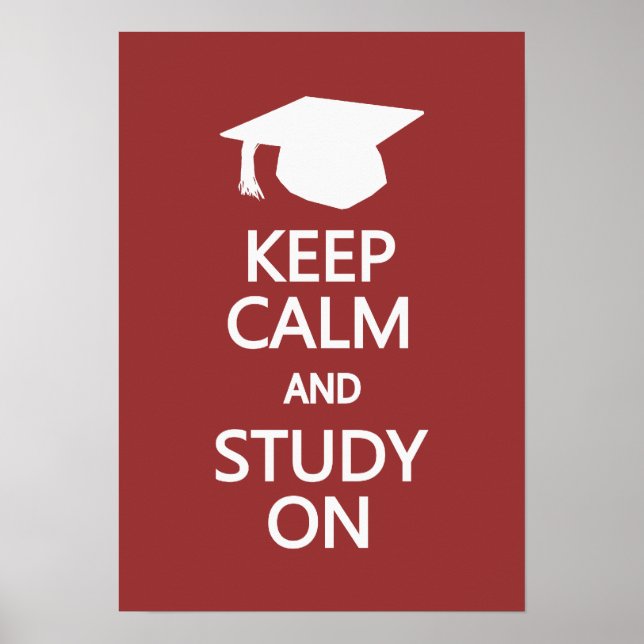 Calm & Study on custom poster behalten (Vorne)