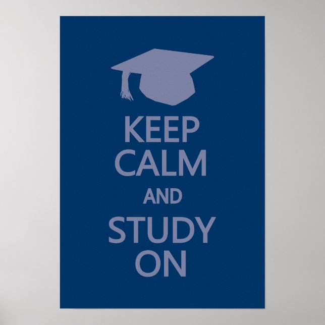 Calm & Study on custom poster behalten (Vorne)