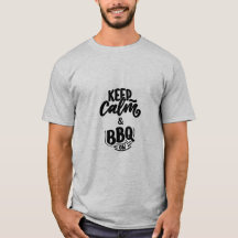 CALM UND GRILLEN AUF T - SHIRT behalten