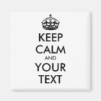 CALM und IHRER TEXT behalten - personalisierter Te