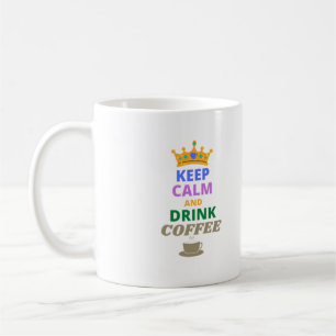 CALM UND KAFFEE behalten Kaffeetasse