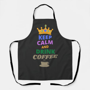 CALM UND KAFFEE behalten Schürze