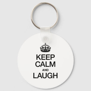 CALM UND LAUEN behalten Schlüsselanhänger