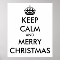 CALM und MERRY CHRISTMAS behalten - Hintergrund än