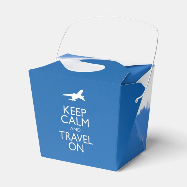 CALM UND REISE behalten Geschenkschachtel (Vorderseite)