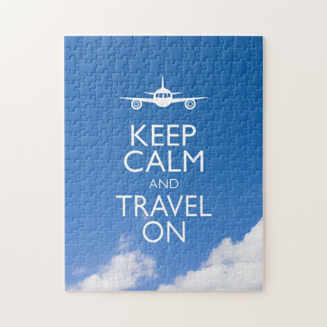 CALM UND REISE behalten Puzzle (Vertikal)