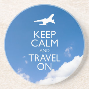 CALM UND REISE behalten Untersetzer