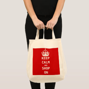 CALM UND SHOP behalten Tragetasche
