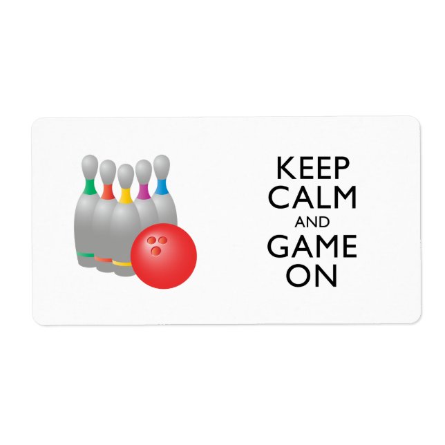 CALM UND SPIEL behalten - Bowling (Vorne)