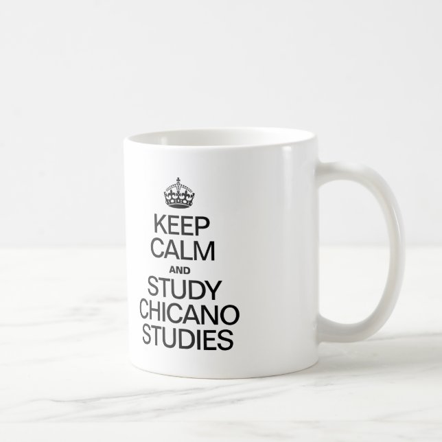 CALM- UND STUDIENSTUDIEN behalten Tasse (Rechts)