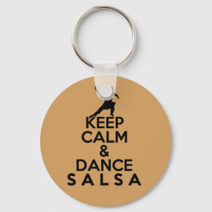 CALM- UND TANZSALSA-Geschenk behalten Schlüsselanhänger