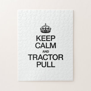 CALM UND TRACTOR PULL behalten Puzzle