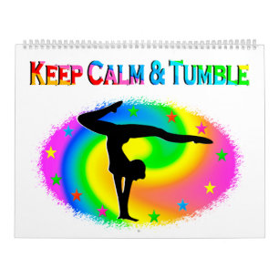 CALM UND TUMBLE GYMNASTICS CALENDAR behalten Kalender