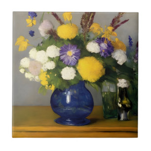 Calm Watercolor Botanische Kunst Fliese