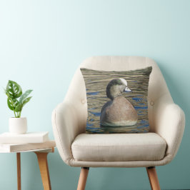 Calm Wild Bird Brown Duck Lake House Kissen