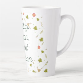 Calm Winter Mug – Cozy Minimal Design Milchtasse