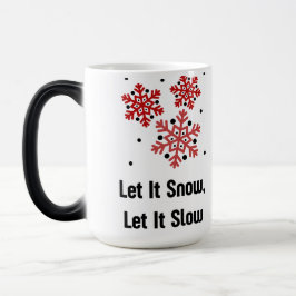 Calm Winter Mug – Cozy Minimal Design Verwandlungstasse