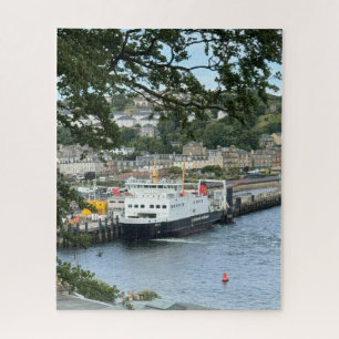Calmac Ferry auf Rothesay, Insel Bute, Schottland Puzzle
