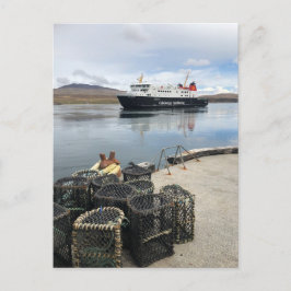 Calmac Ferry Sailing Islay in Schottland Postkarte