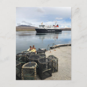 Calmac Ferry Sailing Islay in Schottland Postkarte