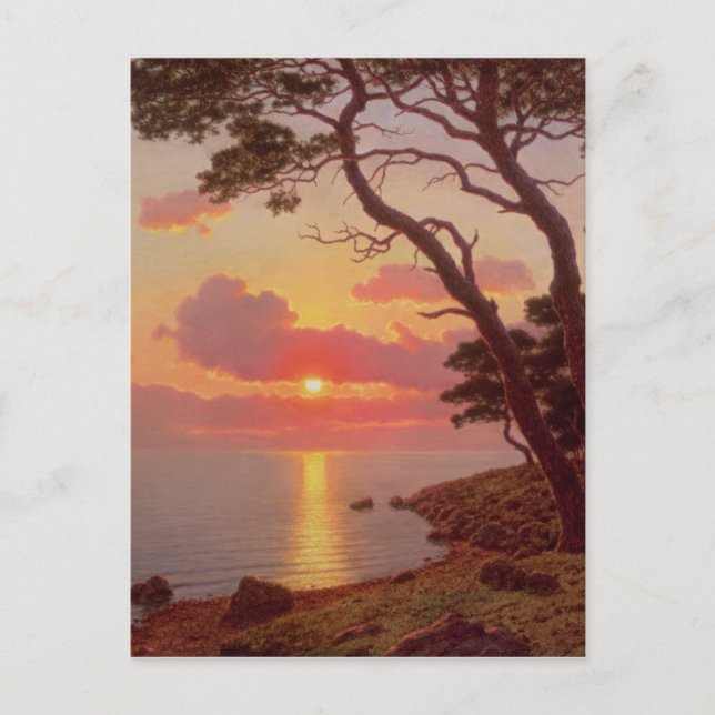 Calme de Soir, Cote d'Azur Postkarte (Vorderseite)