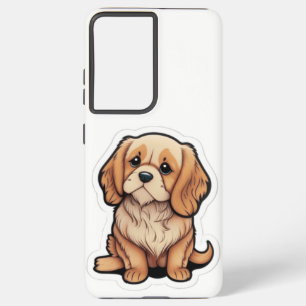 Calmin hund auf meiner HandyŌ Samsung Galaxy Hülle