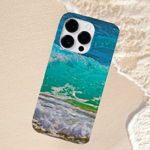 Calming Blue Ocean Waves Beach Art Case-Mate iPhone 14 Pro Hülle