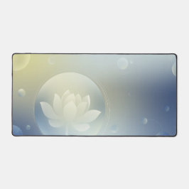Calming & Functional Lotus Desk Mat Schreibtischunterlage
