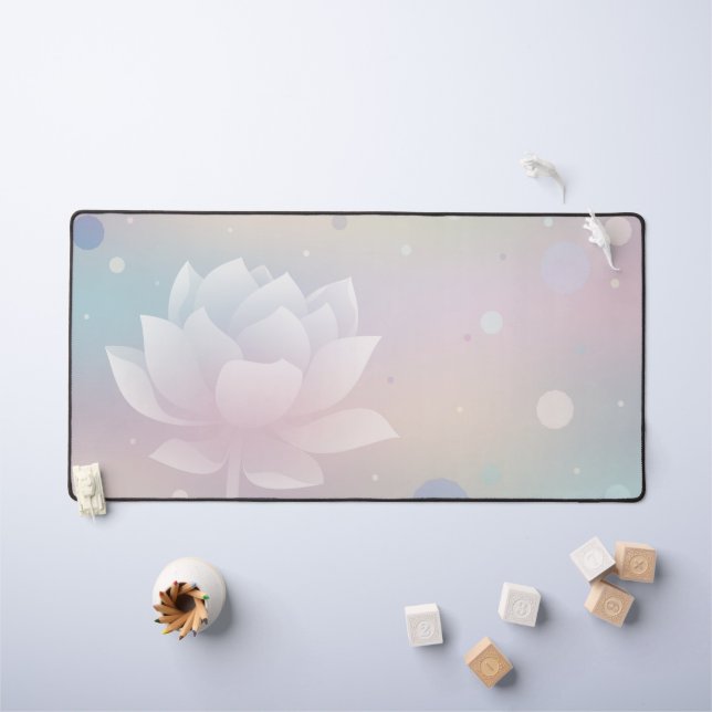 Calming & Functional Lotus Desk Mat Schreibtischunterlage (Kindertisch)