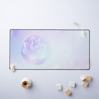 Calming & Functional Lotus Desk Mat Schreibtischunterlage
