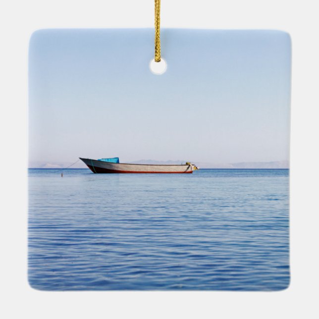 Calming Meer Keramikornament (Rückseite)